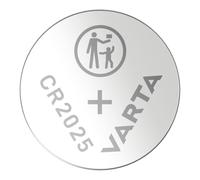 VARTA Piles Bouton CR2025, lot de 1, Lithium Coin, 3V, emballage sécurisé pour les enfants, pour petits appareils électroniques - clés de voiture, télécommandes, balances