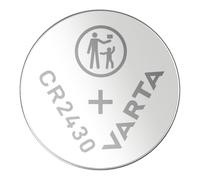 VARTA Piles Bouton CR2430, lot de 1, Lithium Coin, 3V, emballage sécurisé pour les enfants, pour petits appareils électroniques - clés de voiture, télécommandes, balances