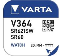 VARTA Piles Bouton Lot de 5 - V364