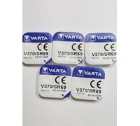 VARTA Piles Bouton Lot de 5 - V370