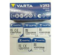 VARTA Piles Bouton Lot de 5 - V393