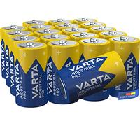 VARTA Piles C Baby, lot de 20, Industrial Pro, Batterie Alcaline, 1,5V, pack de stockage, Made in Germany