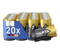 Varta Piles Alcalines Power on Demand Baby C Haute Qualité Pack de 20