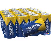 VARTA Piles D (Mono) Industrial Pro – Alcaline 1,5 V – Lot de 20 – Fabriqué en Allemagne