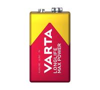Varta Piles de Rechange Alkaline 9V Longlife Max Power