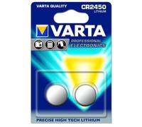 VARTA 20 Pile Bouton CR2450 VARTA Lithium 3V CR 2450 DL2450