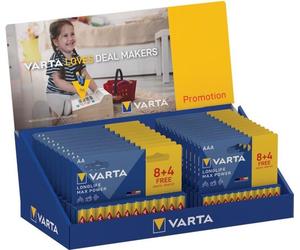 Varta Piles Longlife Power Aa/aaa Multipack Performance Et Durabilité Inégalées - Varta