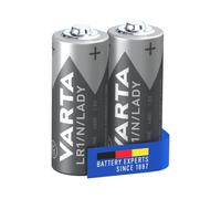 VARTA Piles LR1/N/Lady alcalines, lot de 2, Alkaline Special, 1,5V, pour montres, systèmes d'alarme, caméras, calculatrices, ouvre-portes de garage