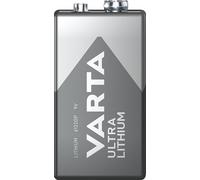 Varta Pile Lithium 9V (6LR61) Ultra Lithium – Pour détecteurs de fumée