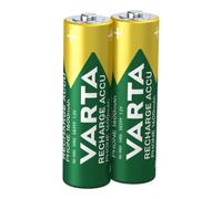 VARTA Piles rechargeables AA, lot de 2, Recharge Accu Phone, 1600 mAh Ni-MH, prêtes à l'emploi, adaptées aux téléphones sans fil