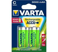 Varta piles rechargeables baby C HR14 3000mAh NiMH - blister de 2 piles