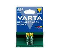 VARTA Piles rechargeables pré-chargées AAA / LR03 1000mAh x2
