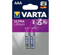 Varta Piles Ultra Lithium Micro (AAA) – 2 pièces