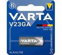 VARTA Piles V23GA alcalines, lot de 1, Alkaline Special, 12V, pour télécommandes, systèmes d'alarme, ouvre-portes de garage, caméras, compactes, longue durée de vie et hautes performances
