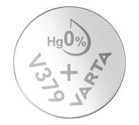 VARTA Piles V379/SR63 Pile Bouton, Lot de 1, Silver Coin, 1,55 V | emballage sécurité enfant, technologie oxyde d'argent, sans mercure, pour thermomètre médical, cardiofréquencemètre