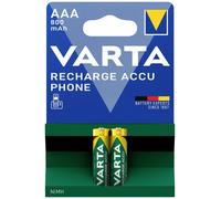 Varta RECH.AC.Phone AAA800mAh BLI2 Pile rechargeable LR3 (AAA) NiMH 800 mAh 1.2 V 2 pc(s)