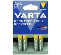 Varta RECH.AC.RECYC.AAA800mAh BLI4 Pile rechargeable LR3 (AAA) NiMH 800 mAh 1.2 V 4 pc(s)