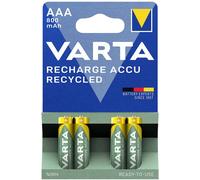 Varta RECH.AC.RECYC.AAA800mAh BLI4 Pile rechargeable LR3 (AAA) NiMH 800 mAh 1.2 V 4 pc(s)