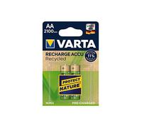 Varta Batteries AA recyclées 2100 mAh – Pack de 2
