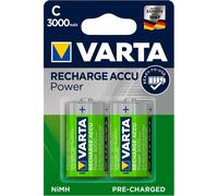 Varta Recharge De puissance de la Batterie C Nimh 1,2V 3000mAh 2er Blister