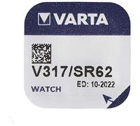 Varta SR516SW V317 Pile bouton à l'oxyde d'argent pour montre