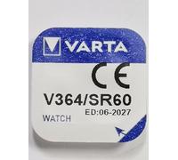 Varta V 364 - Piles bouton oxyde d'argent (/Coin)