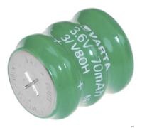 Varta V3/80H Pile bouton rechargeable 80H NiMH 80 mAh 3.6 V 1 pc(s)