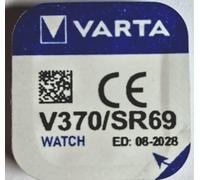 Varta V370/SR69 Pile à oxyde d'argent Button Cell - Lot de 1