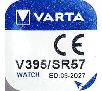 Varta V395/SR57 Pile Bouton oxyde d'argent pour Montre
