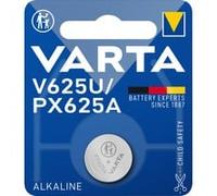 Batterie Alcaline Varta V625U 1.5V 200mAh LR9 Pile Bouton Argent Ø15.5mm H6.2mm - Référence Varta 04626-101-401 - Poids 3.3g - V625U (Unité)