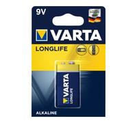 Varta Pile alcaline LongLife 9V (6LR61) - Usage unique