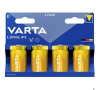 VARTA Longlife D Blister 4 Pile LR20 (D) alcaline(s) 1.5 V 4 pc(s)