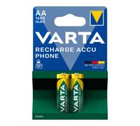Varta Varta Varta Accu rechargeable Phone AA 1,2V/1600mAh/NiMH 58399 Blister 2 Quantité:2