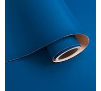 VaryPaper Papier Peint Bleu Moderne 40cmx200cm Papier Adhesif Pour Meuble Rouleau Adhesif Decoratif Papier Autocollant Meuble Cuisine Papier Peint Adhesif Mural Salon Chambre Enfant