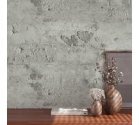 VaryPaper Papier Peint Effet Beton Gris 40cmx200cm Rouleau Adhesif Decoratif Papier Peint Adhesif Mural Salon Salle de Bain Imperméable Plan de Travail Cuisine Film Autocollant Meuble
