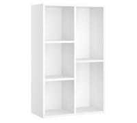 VASAGLE - Bibliothèque à 5 casiers - Blanc - LBC25WT
