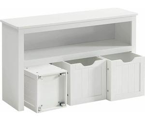 VASAGLE Étagère pour enfants, rangement de jouets pour enfants, armoire de rangement, armoire à jouets, boîte de rangement avec roulettes, étagère à jouets
