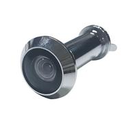 VASALAT 1188 SAL-CROMO Butée de porte grand angle 200° en laiton chromé Ø 14 mm TS 35-55 mm