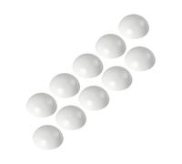 VASALAT 5248/10 VAS123 Lot de 10 butées de porte autocollantes Blanc 32 mm