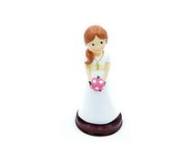 Vasara Figurine gâteau communion fille bouquet