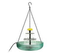 Vasca per Con Fontana | solare 3 livelli a cascata Con Catena | Fontane per vasche per per giardino, patio, portico, cortile, balcone, davanzale
