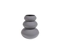 Vase 35 cm métal gris clair Tera
