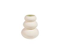 Vase 35 cm métal jaune clair Tera