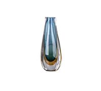 Vase à Fleurs Décorations de Vase Bicolores for centres de Table, Cuisine, Bureau, salon, Mariage, Cadeaux, Vase en Verre de décoration Parfaite for la Maison Vase pour Composition Florale(C)