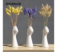 Vase à Fleurs en Céramique localité de Style Nordique, Composition Florale Créative, Décoration Moderne de Maison et de Bureau, Ornement de Salon A