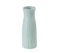 Vase à fleurs en plastique de style nordique - Blanc crème/rose/vert