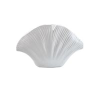 Vase à fleurs en résine en forme de coquillage de palourdes côtières pour décoration de maison, centres de table, vase décoratif pour salon en forme de coquillage de mer