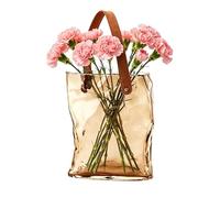 Vase à sac, décoration d'intérieur moderne et esthétique | Pot de fleurs décoratif pour compositions florales pour salon, cuisine, bureau, étagère, cadeau d'anniversaire
