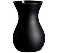Vase ANNALENA, en verre, gris mat