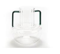 Vase Anses Vintage Emeraude 16 cm